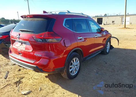 2017 Nissan Rogue Sv из США, поврежденный, VIN 5N1AT2MV3HC813335